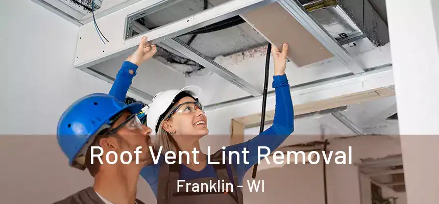 Roof Vent Lint Removal Franklin - WI